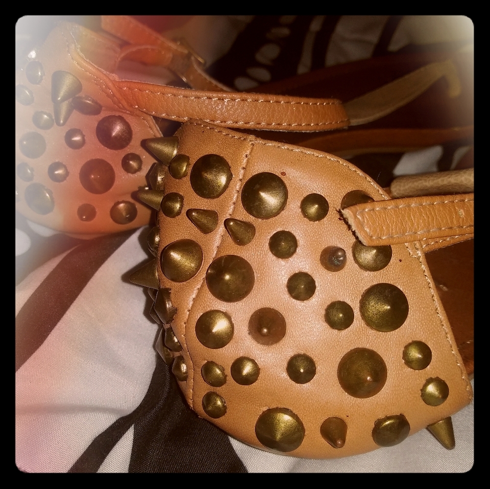 Vera Wang (simply vera) studded sandals